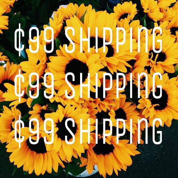 take advantage of today's ¢99 shipping!!