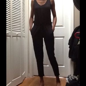 Zara Basic Black Jumpsuit