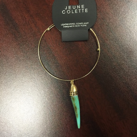 Horn bangle bracelet