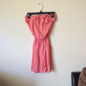 Peach dress