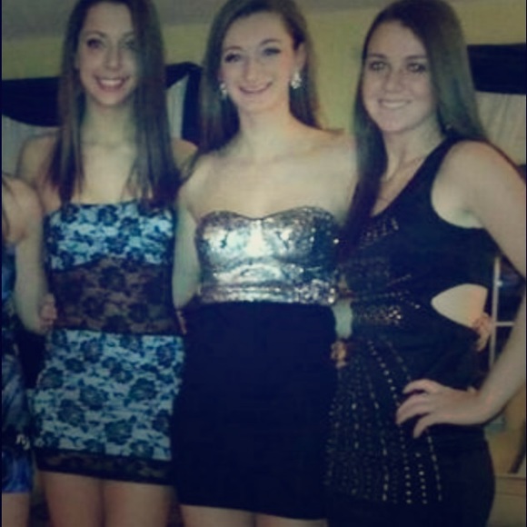 Silver Sequin Bralette