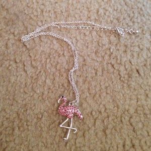 Pink Flamingo Necklace