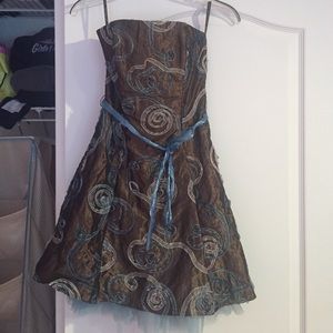 Jessica McClintock short cocktail dress worn once!