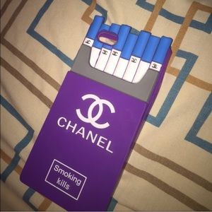 💥 chanel Iphone 6 Smoking kills case💥