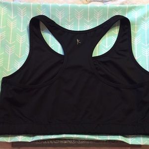 Black sports bra!