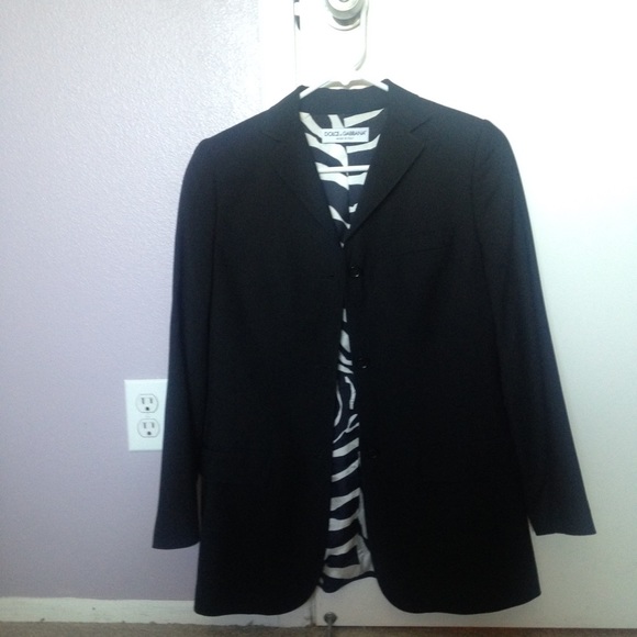 Dolce & Gabbana black blazer