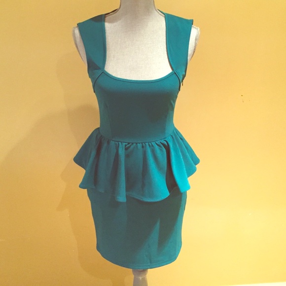 Cute teal dress