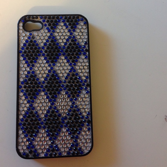 iPhone 4 case with rhinestones