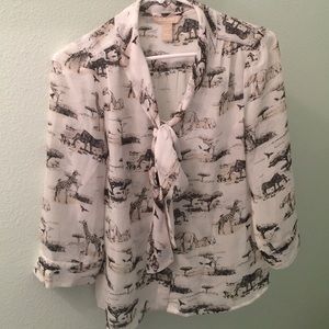 Banana Republic Button Up Blouse