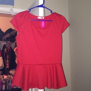 peplum dress shirt Never worn!
