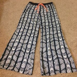 Patterned Palazzo Pants