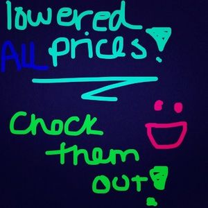 Lowered All My Prices!