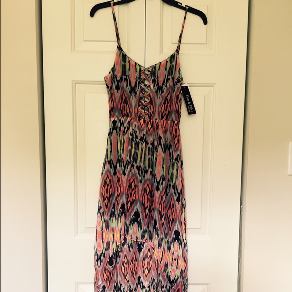 Gorgeous Hi Low Ikay print dress