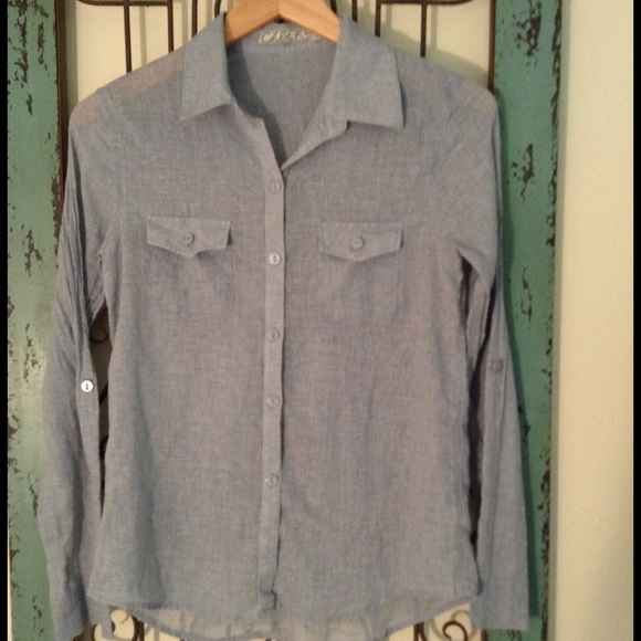 Chloe K chambray shirt