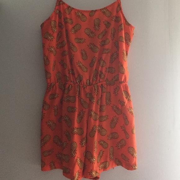 Pineapple romper