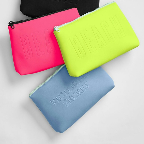 Victoria's Secret Clutches & Wallets - NWT Pink VS swim bag