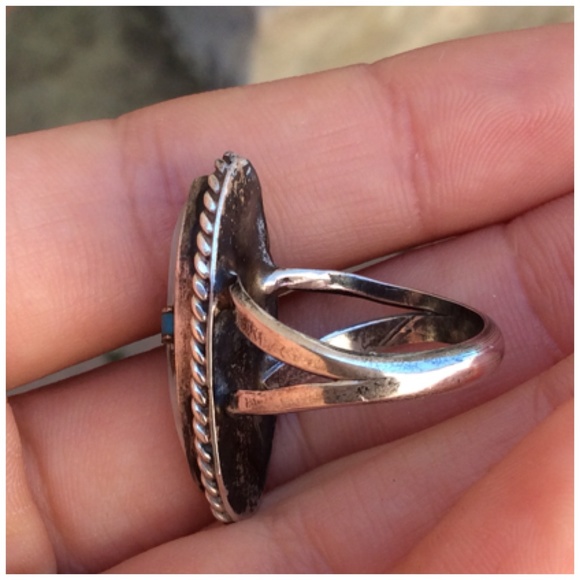 🚫🚫SOLD Vintage sterling silver turquoise - Picture 4 of 4