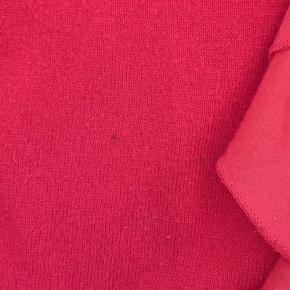 Gap Coral Sweater w/ Ruffle Neck - Picture 3 of 3
