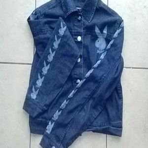 Playboy Bunny Jean Jacket
