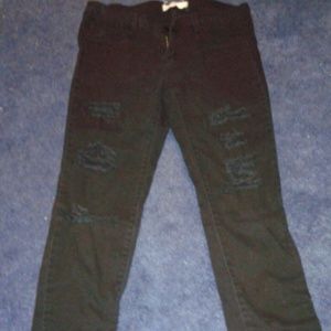 Rue 21 black torn skinnies
