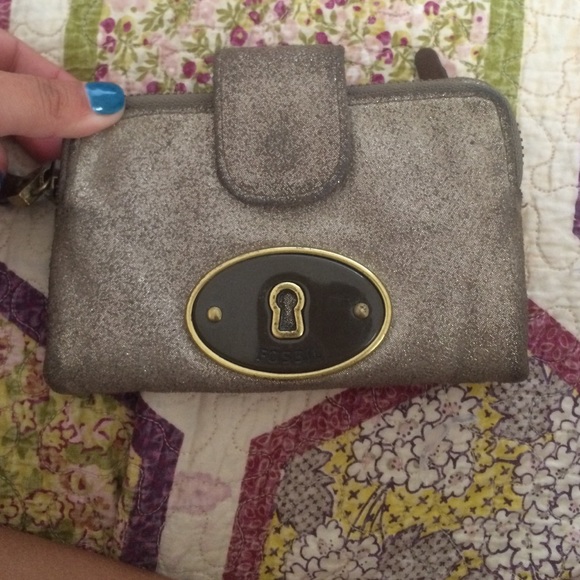 Fossil sparkly wallet