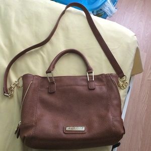 Steve Madden cognac color cross-body/ handbag