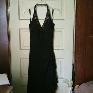 A black dress
