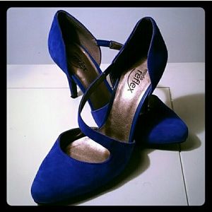 Blue heels