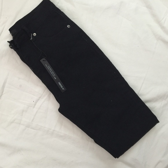High waisted jeans