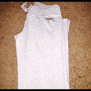 Grey Pink sweatpants