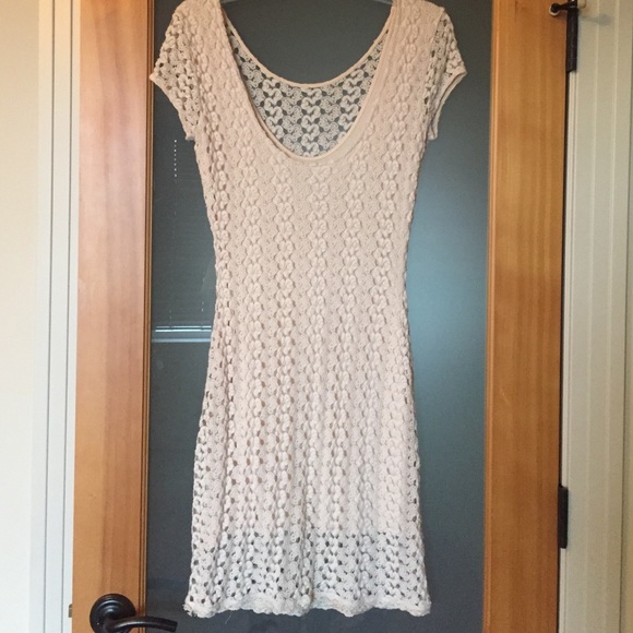Free People Cream Dress - Picture 3 of 4