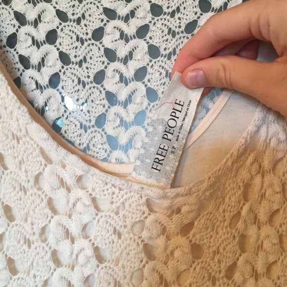 Free People Cream Dress - Picture 4 of 4