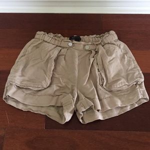 BCBG linen shorts
