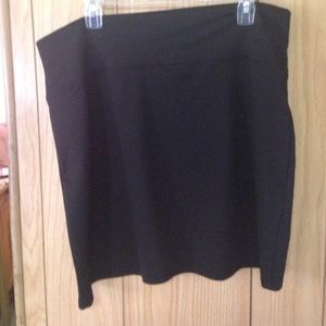 Maurices black skirt