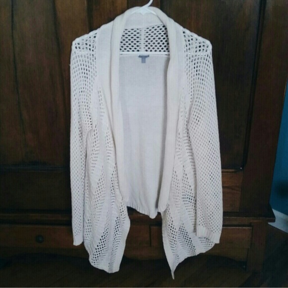 Cream knit cardigan