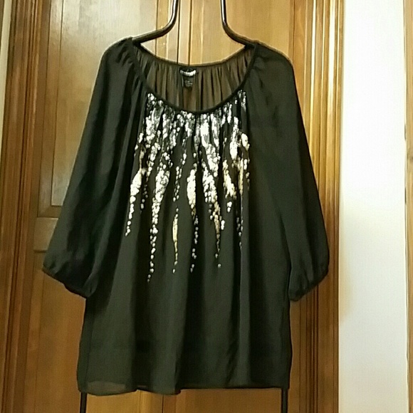 Lane Bryant sequined top