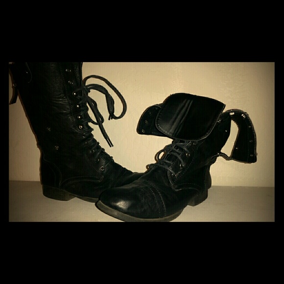 Charlotte Russe Combat Style Boots