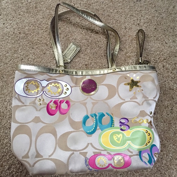 Authentic coach purse
