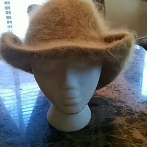 Furry, tan cowboy hat!!!