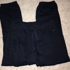 black sweatpants