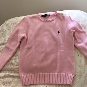 Pink Ralph Lauren sweater