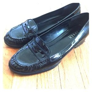 Lauren by Ralph Lauren Black Patent Leather Loafer