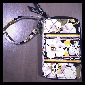 Vera Bradley Carry It All Wristlet in Dogwood