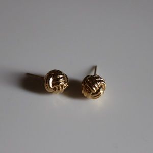 Kate Spade Gold Knot Earrings
