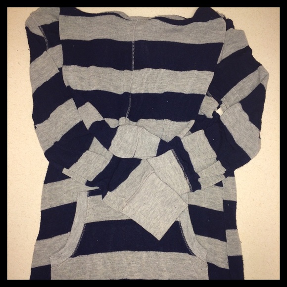 Striped Hoodie Sweater - Picture 3 of 4