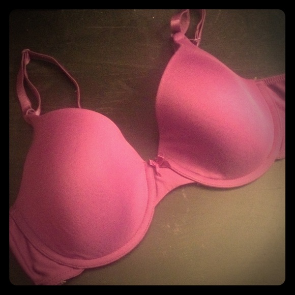 BUNDLE 2 TShirt bras. Purple and Polka Dot.