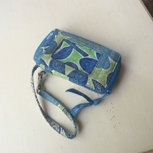 Vera Bradley wallet with lanyard