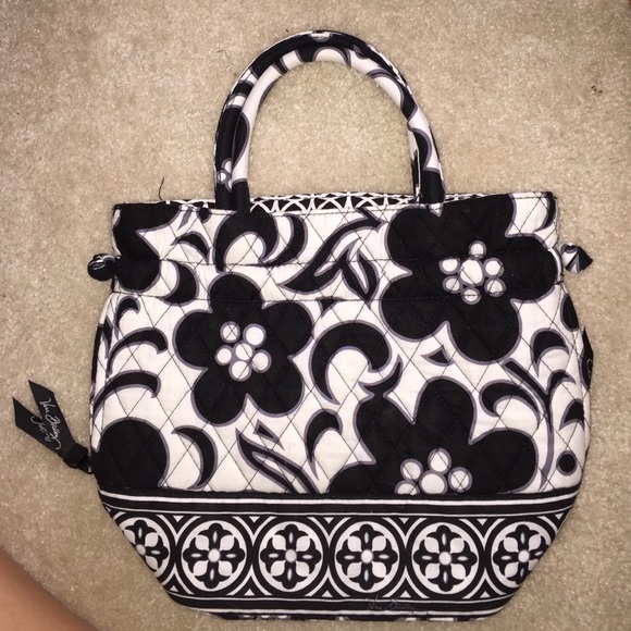 Black and White Vera Bradley Purse