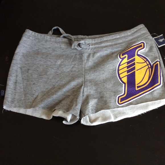 lakers booty shorts