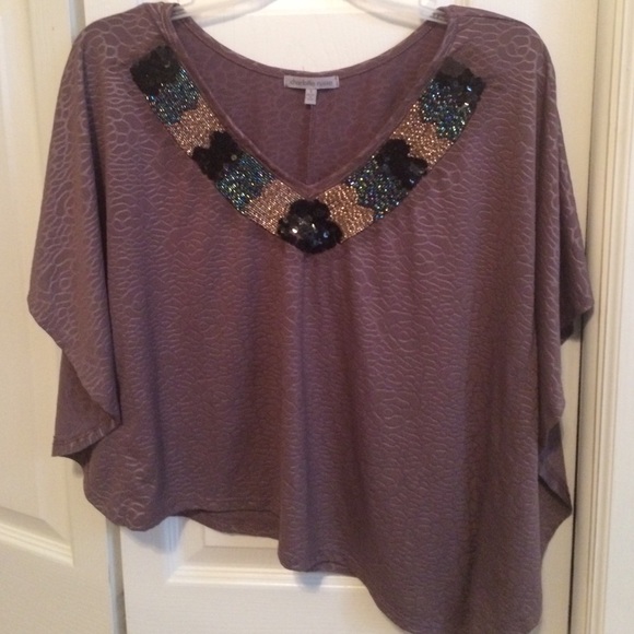 Flowy asymmetrical top from Charlotte Russe